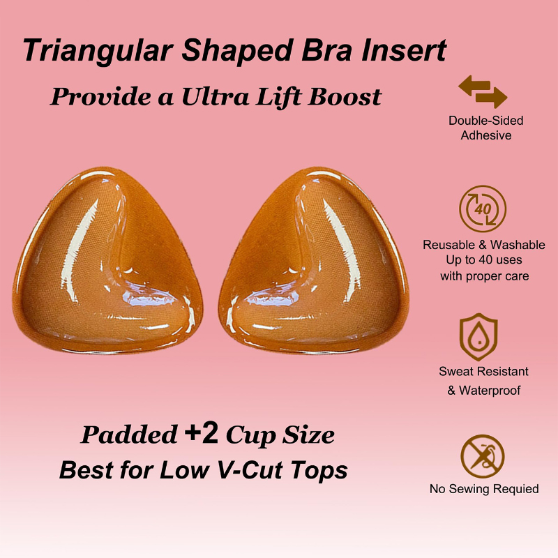 Strapless Bra Adhesive - Kave 1/2 пары двустороннего липкого бюстгальтера