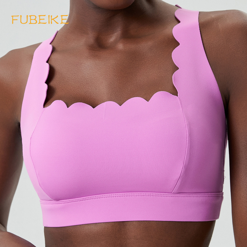 Sports Bra Racerback - FUBEIKE маленькое волнистое нижнее белье с
