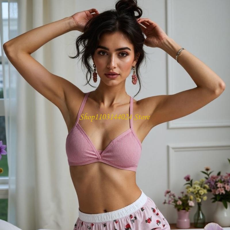 Cotton Bra Everyday - N5KE Хлопковый бюстгальтер с перекрестной спинкой,