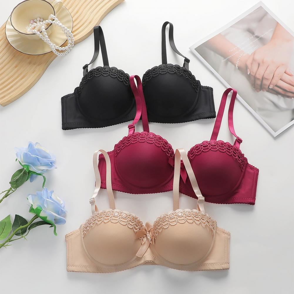 Demi Bra Balconette - Нейлоновый бюстгальтер, кружевные бюстгальтеры без косточек