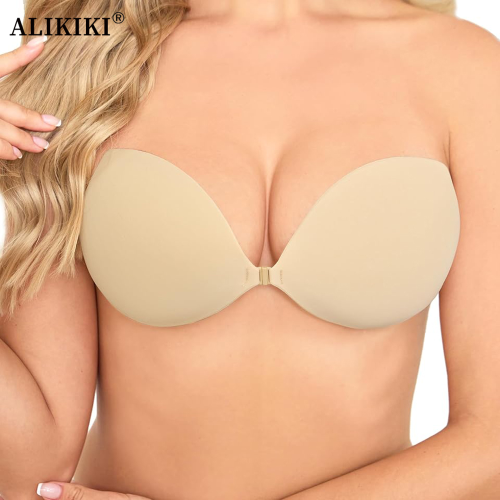 Backless Bra Sticky - Женский самоклеящийся бюстгальтер-невидимка с эффектом пуш-ап