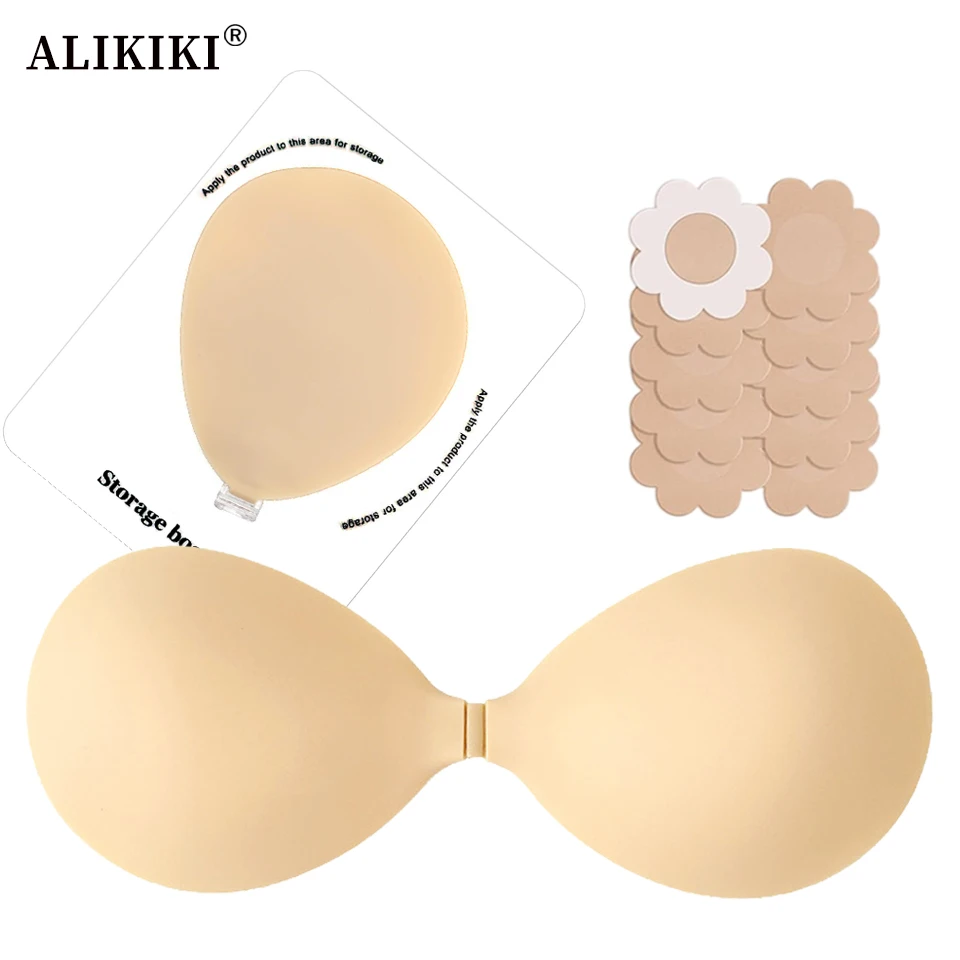 Backless Bra Sticky - Силиконовые самоклеящиеся накладки на грудь без