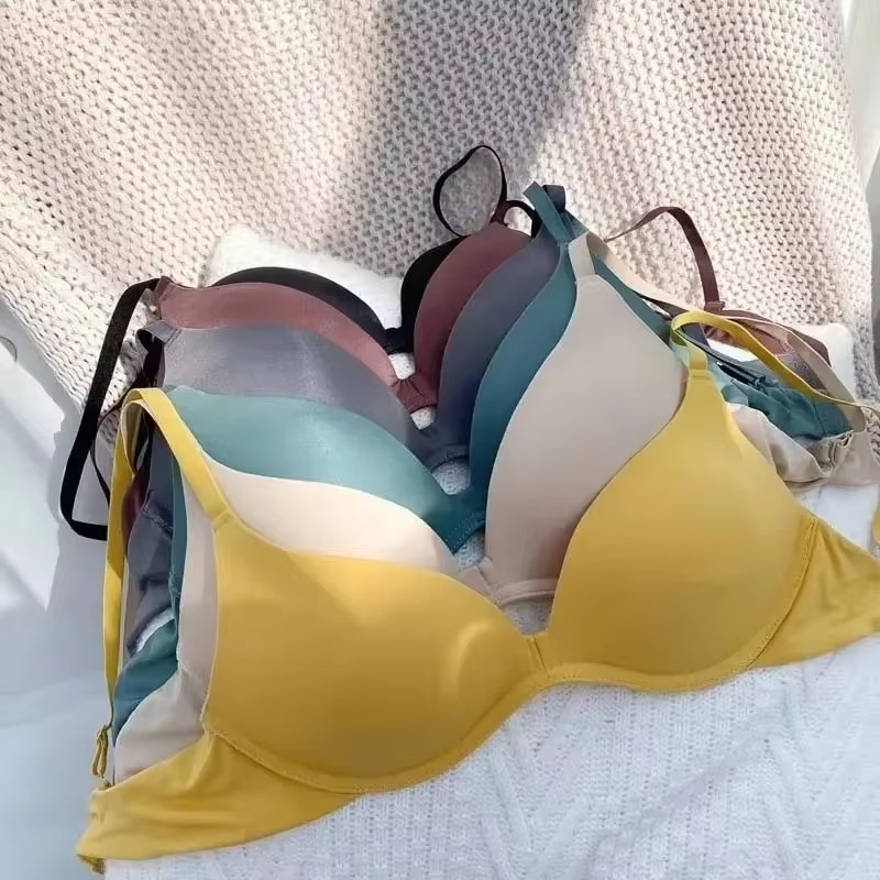 Sleep Bra Bralette - Японский цельный гладкий бесшовный маленький бюстгальтер