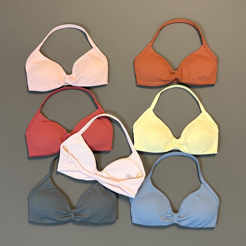 Sports Bra Racerback - Спортивный бюстгальтер HISTELLO: бесшовный, для йоги,