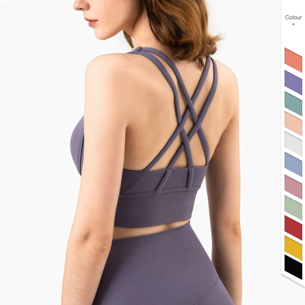 Sports Bra Racerback - Летние модные женские спортивные бюстгальтеры с