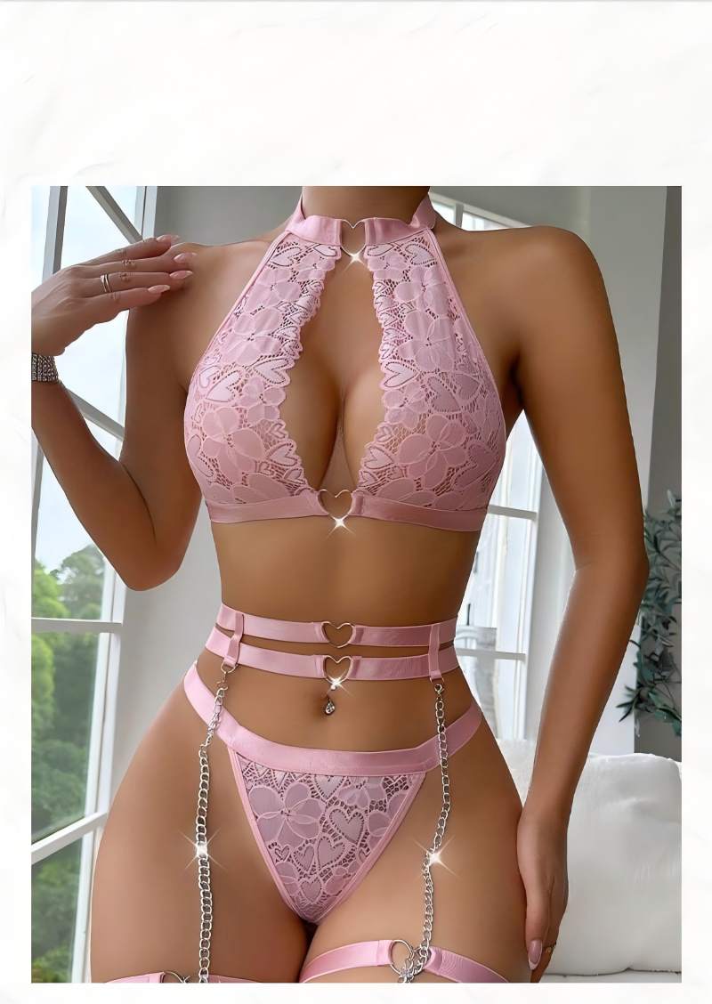 Сексуальный комплект нижнего б – обзор и цена Lace Bralette Set