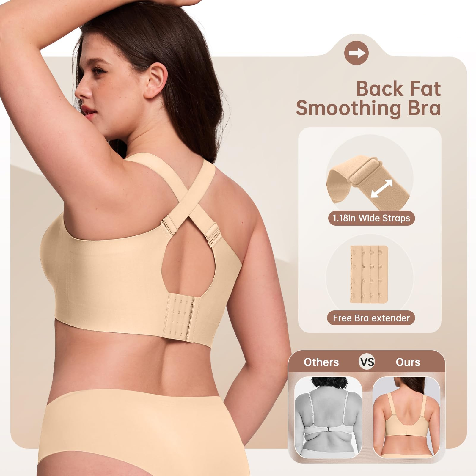 Бесшовный поддерживающий бюстг – обзор и цена Underwire Bra Padded