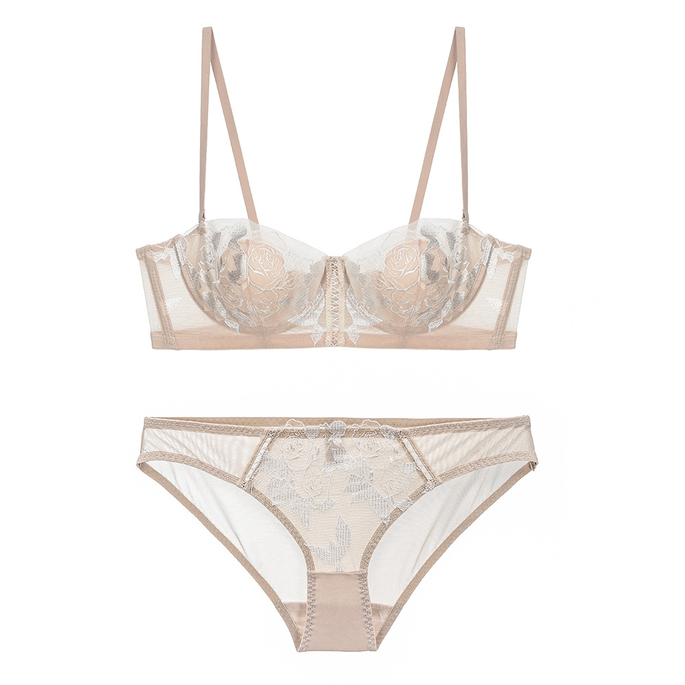 Прозрачный кружевной бюстгальт – обзор и цена Demi Bra Balconette