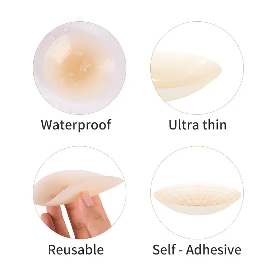 Многоразовый силиконовый клейк – обзор и цена Strapless Bra Adhesive