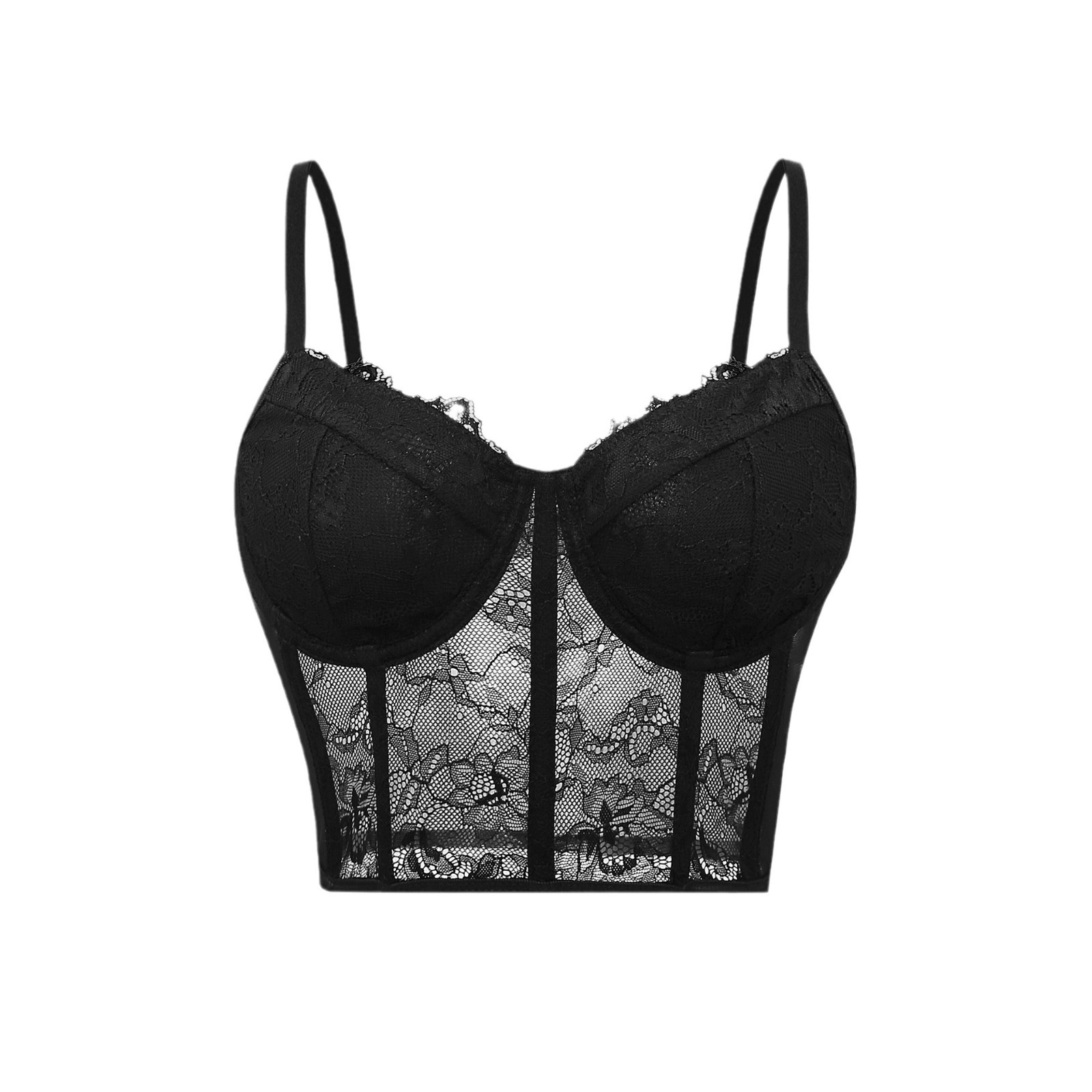 Сексуальный черный полупрозрач – обзор и цена Sheer Mesh Bra