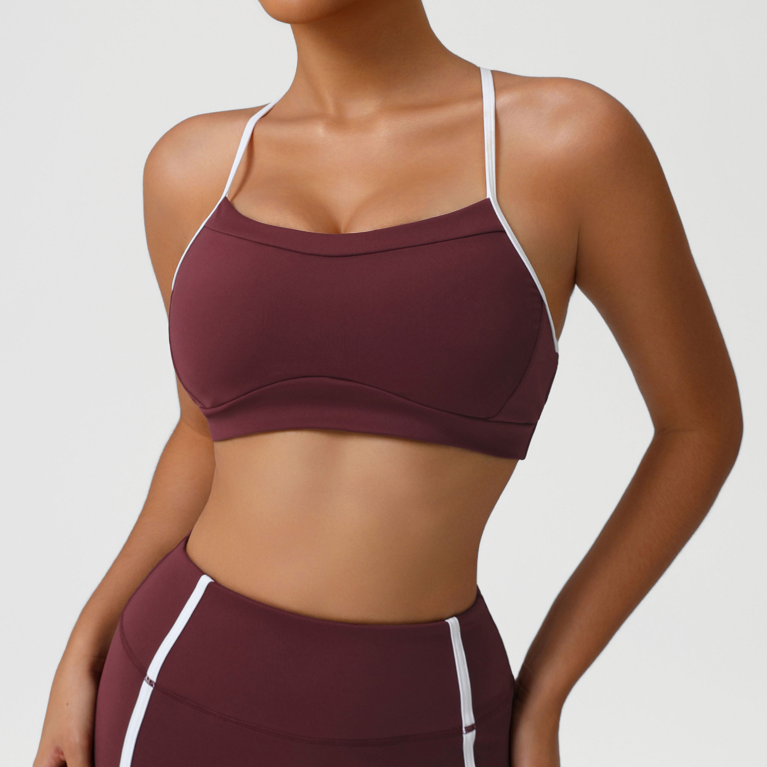Эластичное мягкое спортивное н – обзор и цена Sports Bra Racerback