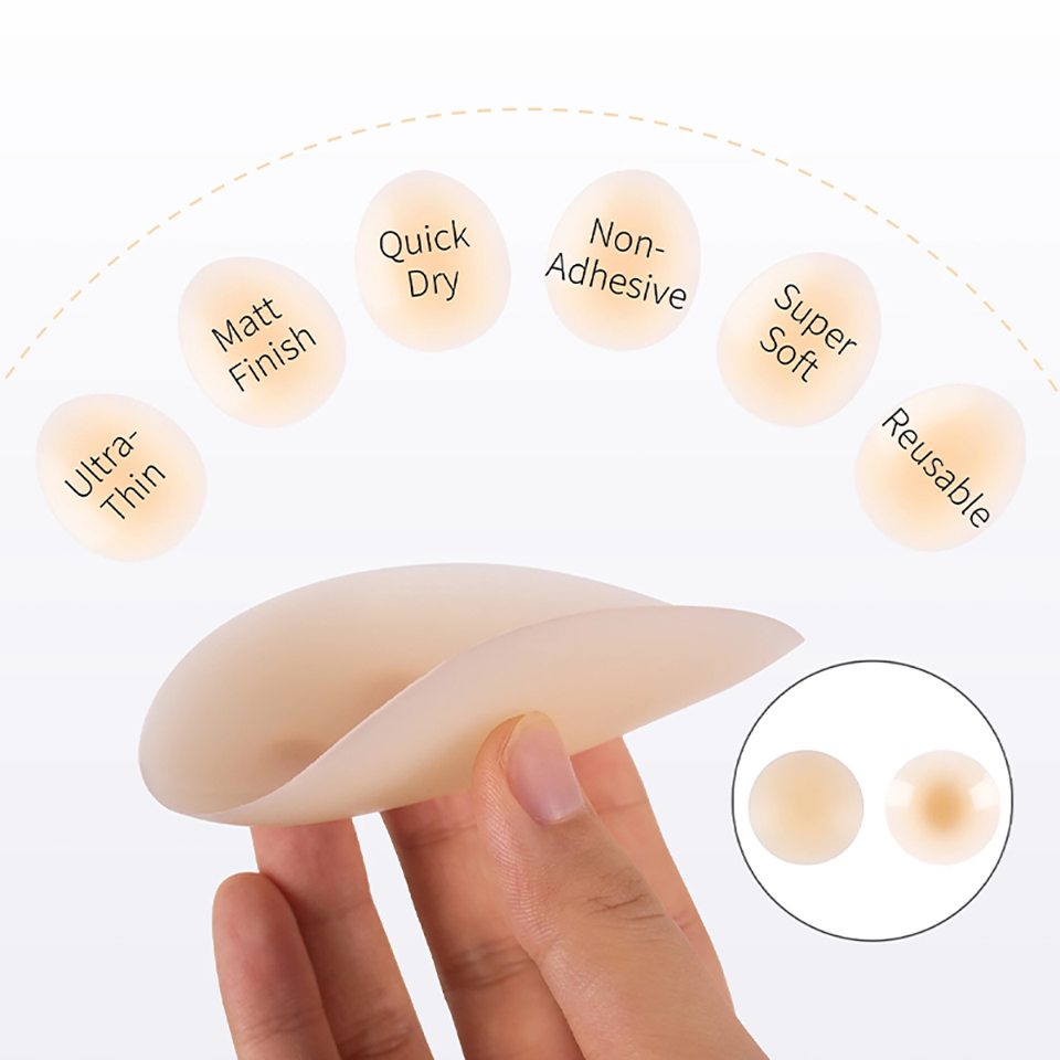 Самоклеящиеся накладки на соск – обзор и цена Strapless Bra Adhesive