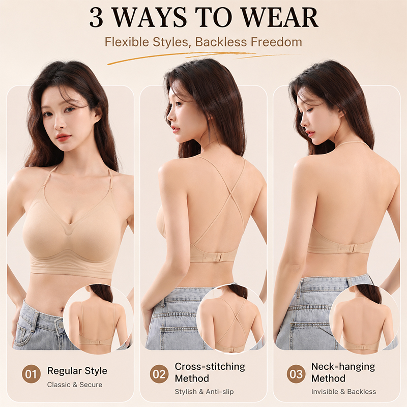 Бесшовный бюстгальтер FINETOO  – обзор и цена Sleep Bra Bralette