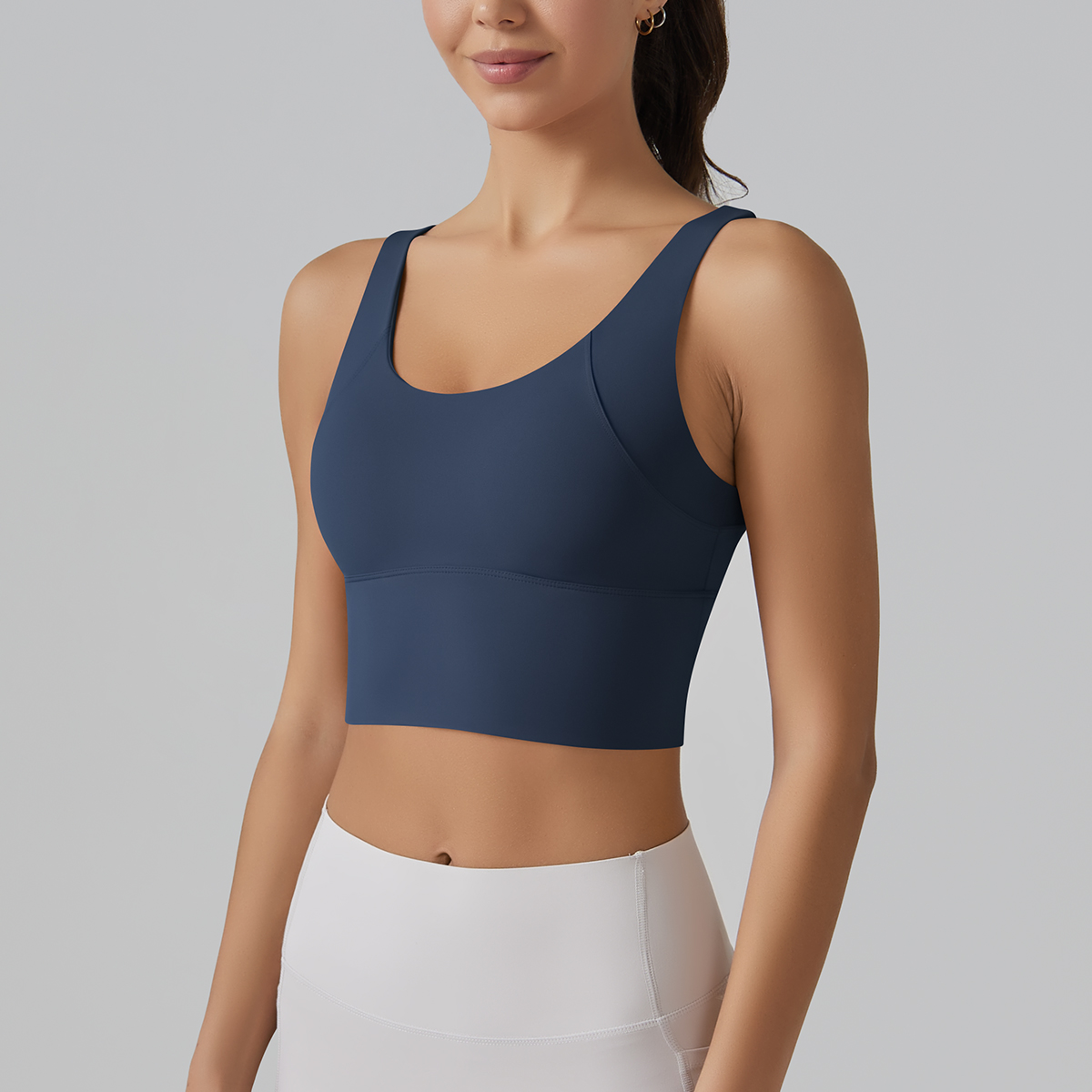 Новая майка для йоги, летнее с – обзор и цена Plunge Bra Push Up