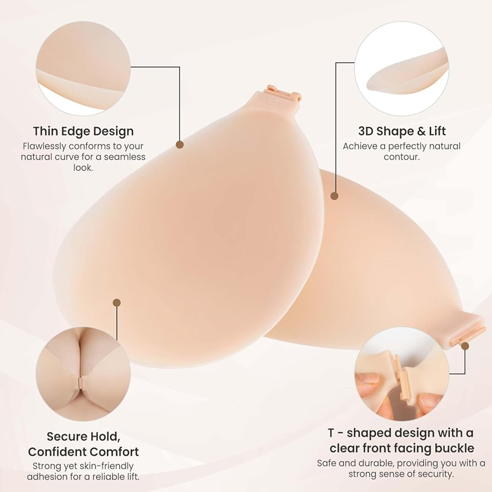 Силиконовые самоклеящиеся накл – обзор и цена Backless Bra Sticky