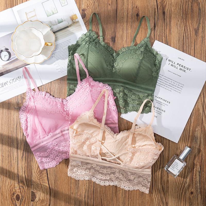 Бюстгальтер кружевной бесшовны – обзор и цена Lace Bralette Set