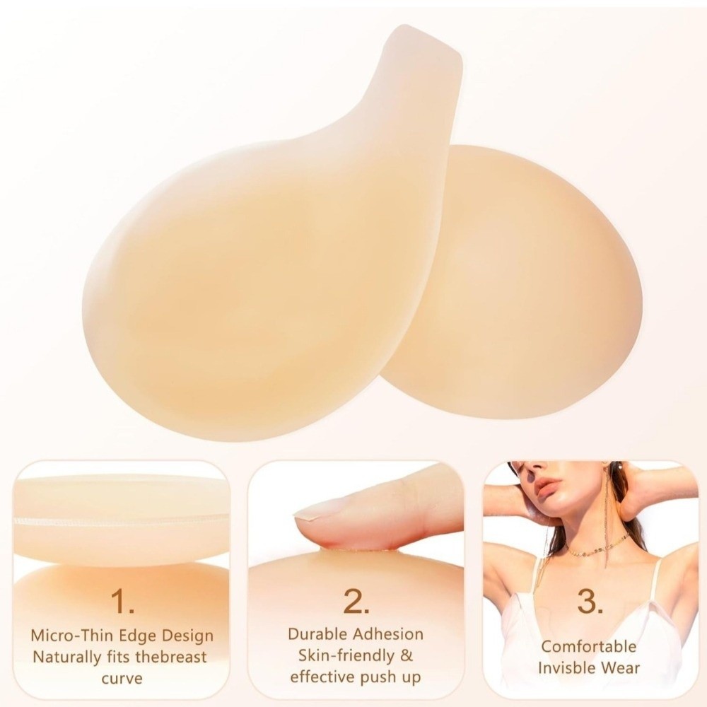 Бесшовные силиконовые накладки – обзор и цена Push Up Bra Silicone